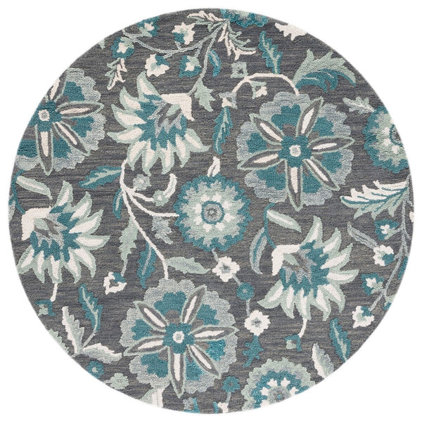 Safavieh Blossom 175 Hand Tufted 80% Wool, 20% Cotton Rug BLM175G-8