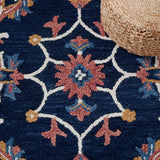 Safavieh Blossom 176 Hand Tufted 80% Wool/20% Cotton Rug BLM176M-8