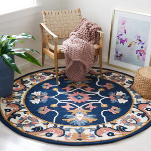 Safavieh Blossom 176 Hand Tufted 80% Wool/20% Cotton Rug BLM176M-8