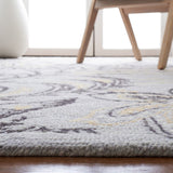 Safavieh Blossom 275 Hand Tufted 80% Wool/20% Cotton Country & Floral Rug BLM275F-8