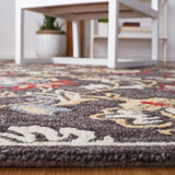 Safavieh Blossom 276 Hand Tufted 80% Wool/20% Cotton Country & Floral Rug BLM276Z-8