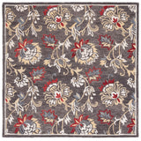 Safavieh Blossom 276 Hand Tufted 80% Wool/20% Cotton Country & Floral Rug BLM276Z-8