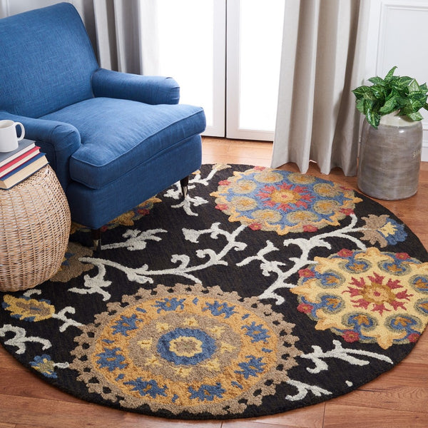 Safavieh Blossom 401 Hand Tufted Wool Rug BLM401A-8SQ