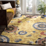 Safavieh Blossom 401 Hand Tufted Wool Rug BLM401B-8SQ