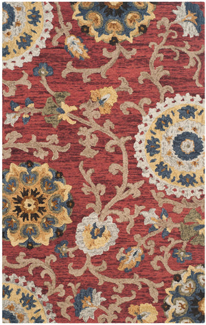 Safavieh Blossom 401 Hand Tufted Wool Rug BLM401C-8SQ