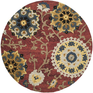 Safavieh Blossom 401 Hand Tufted Wool Rug BLM401C-8SQ