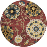 Safavieh Blossom 401 Hand Tufted Wool Rug BLM401C-8SQ