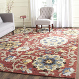 Safavieh Blossom 401 Hand Tufted Wool Rug BLM401C-8SQ