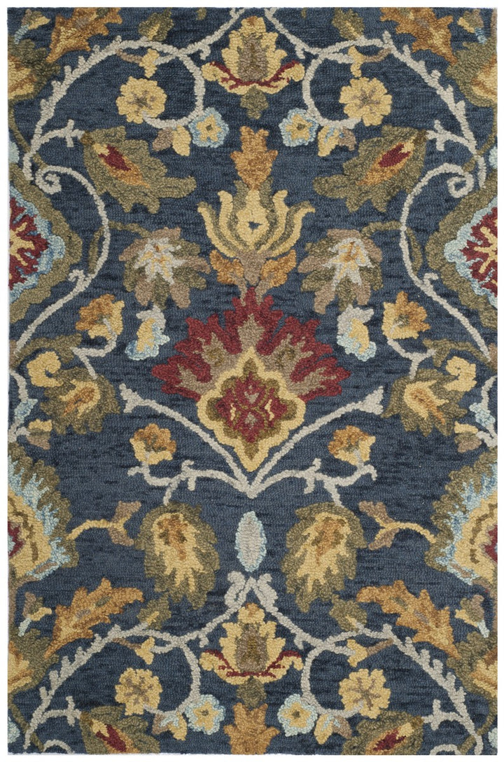 Brighton Wool/Viscose Hand Knotted Industrial Rug – English Elm