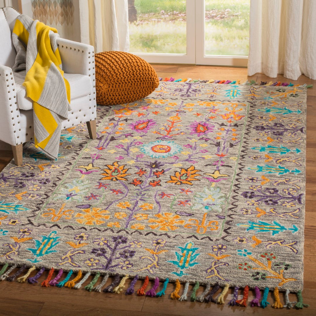 Blossom BLM453 Hand Tufted Rug – English Elm