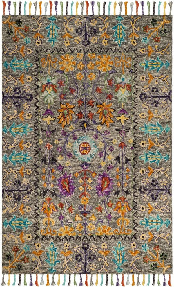 Safavieh Blossom 453 Hand Tufted Wool Rug BLM453A-4SQ