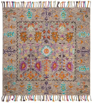 Safavieh Blossom 453 Hand Tufted Wool Rug BLM453A-4SQ