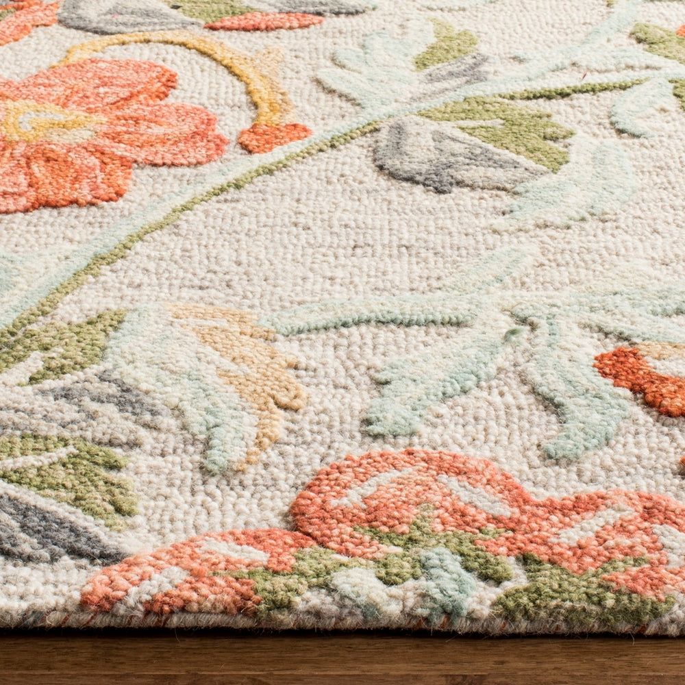 Safavieh Blossom 458 Hand Tufted Wool Rug BLM458F-8SQ