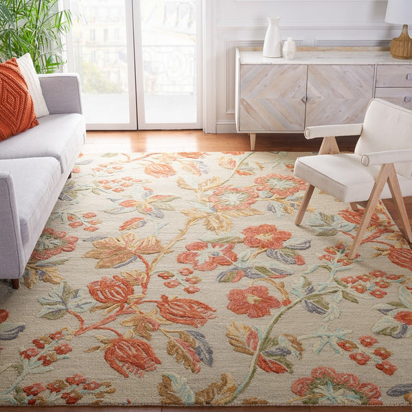Safavieh Blossom 458 Hand Tufted Wool Rug BLM458F-8SQ