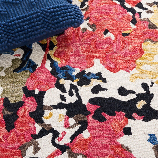 Safavieh Blossom 460 Floral Hand Tufted Rug Green / Ivory BLM460Y-8