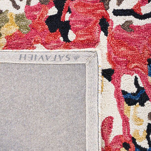 Safavieh Blossom 460 Floral Hand Tufted Rug Green / Ivory BLM460Y-8