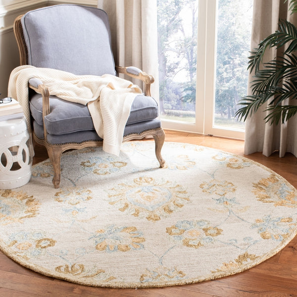 Safavieh Blossom 560 Hand Tufted 100% Wool Pile Rug BLM560B-8