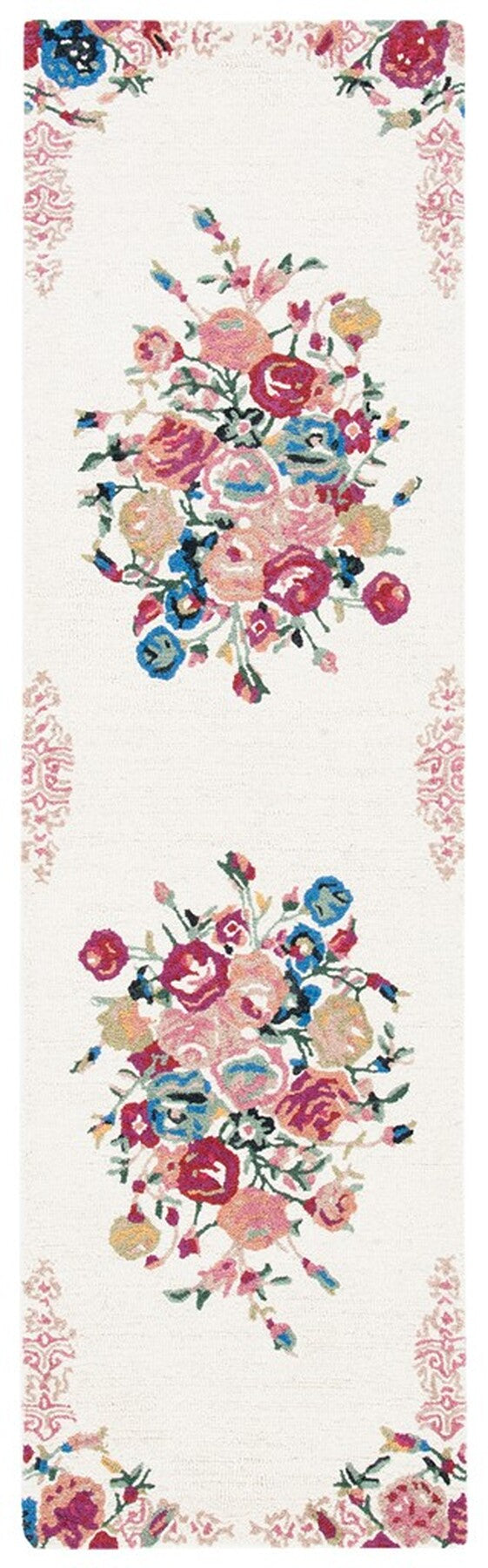 Blossom Hand Tufted 100% Wool Pile Rug - Luxurious Indian Craftsmanship for Elegant Home Decor