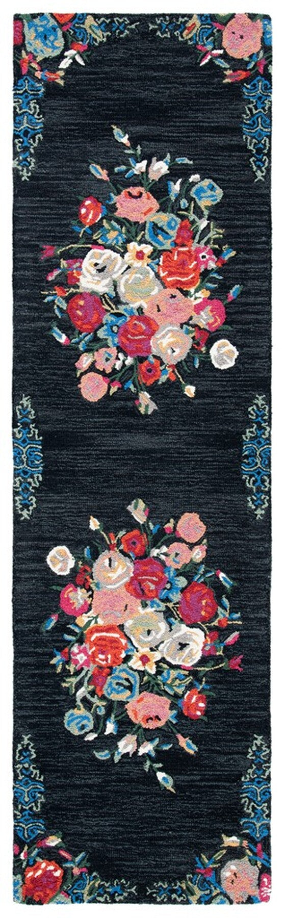 Blossom Hand Tufted 100% Wool Pile Rug - Luxurious Indian Craftsmanship for Elegant Home Decor