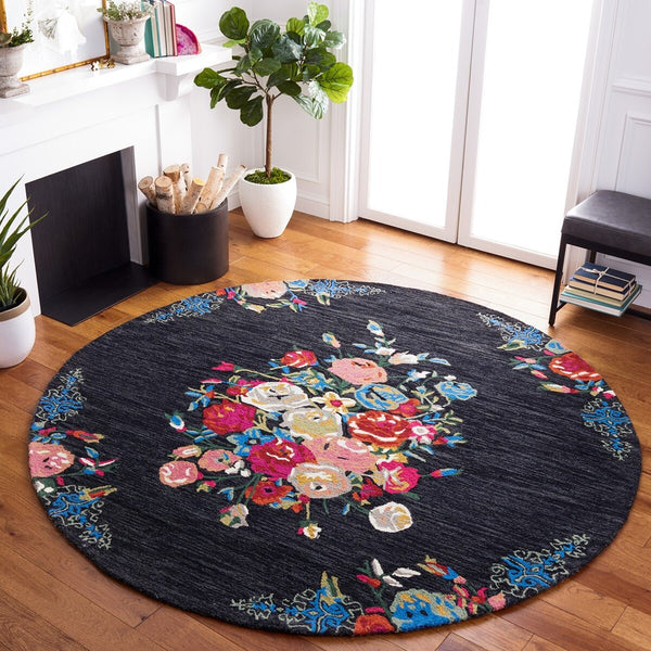 Blossom Hand Tufted 100% Wool Pile Rug - Luxurious Indian Craftsmanship for Elegant Home Decor