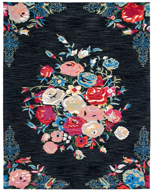 Blossom Hand Tufted 100% Wool Pile Rug - Luxurious Indian Craftsmanship for Elegant Home Decor