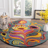 Safavieh Blm679 Hand Hooked Wool Rug BLM679A-3