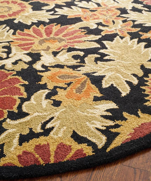 Safavieh Blm912 Hand Hooked 80% Wool/10% Cotton/10% Latex Rug BLM912A-3