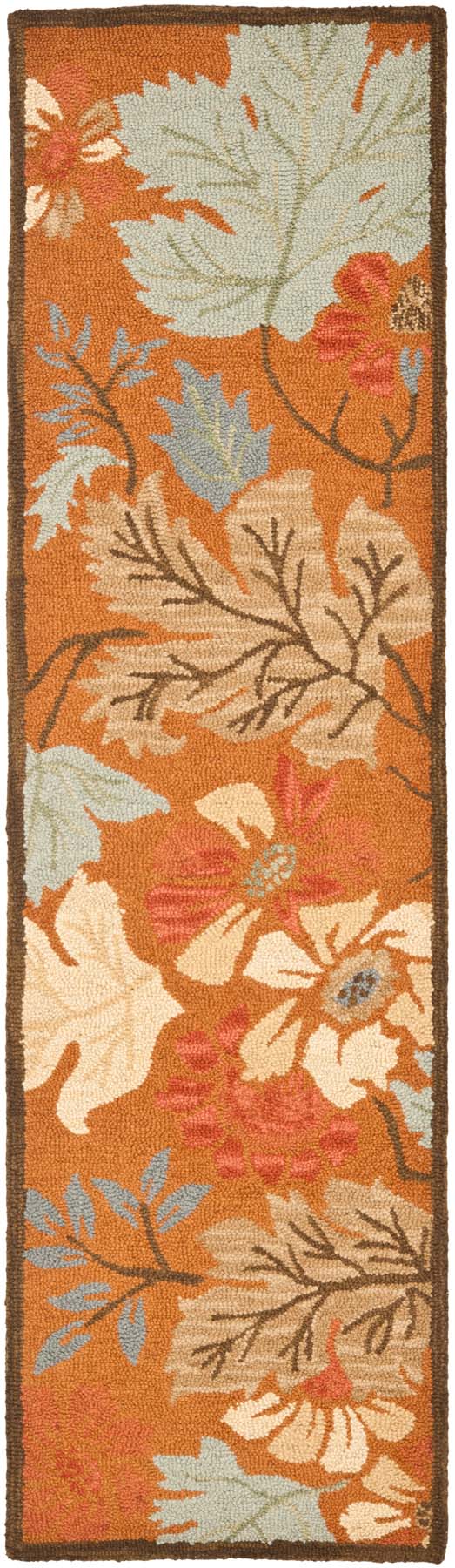 Safavieh Blm917 Hand Hooked 80% Wool/10% Cotton/10% Latex Rug BLM917A-2