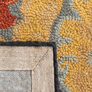 Safavieh Blm918 Hand Hooked 80% Wool/10% Cotton/10% Latex Rug BLM918A-2