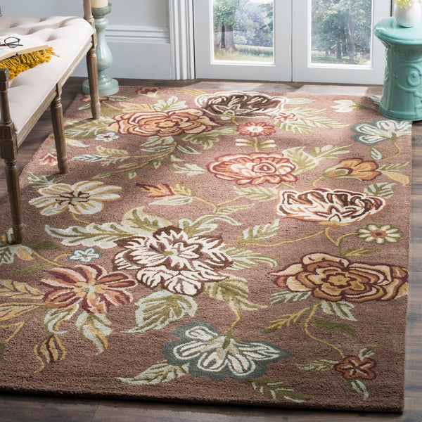 Safavieh Blm920 Hand Hooked 80% Wool/10% Cotton/10% Latex Rug BLM920A-3