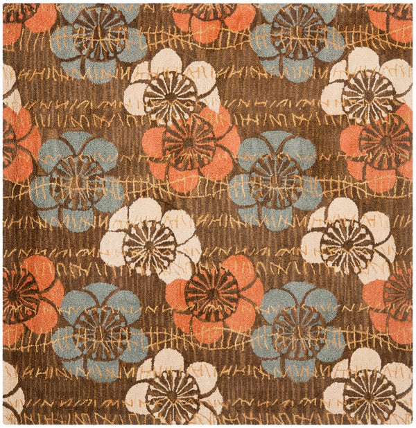 Safavieh Blm923 Hand Hooked 80% Wool/10% Cotton/10% Latex Rug BLM923A-3