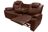 Porter Designs Dorado Transitional Reclining Sofa Brown 03-201C-01-9731