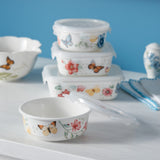 Butterfly Meadow Small Round Food Storage Container - Set of 4