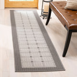 Safavieh Bermuda 801 Flat Weave Polypropylene Indoor/Outdoor-Geometric Rug BMU801F-8SQ