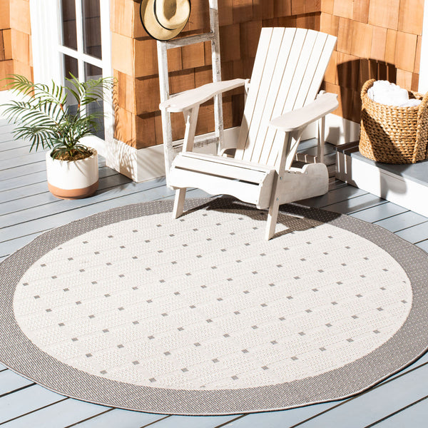 Safavieh Bermuda 801 Flat Weave Polypropylene Indoor/Outdoor-Geometric Rug BMU801F-8SQ