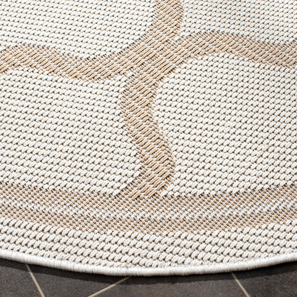 Safavieh Bermuda 810 Indoor/ Outdoor Power Loomed Polypropylene Frize Rug BMU810C-8SQ