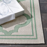 Safavieh Bermuda 810 Flat Weave Polypropylene Indoor/Outdoor-Geometric Rug BMU810E-7SQ