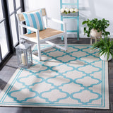 Safavieh Bermuda 810 Flat Weave Polypropylene Indoor/Outdoor-Geometric Rug BMU810K-7SQ