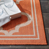 Safavieh Bermuda 810 Flat Weave Polypropylene Indoor/Outdoor-Geometric Rug BMU810P-7SQ