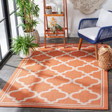 Safavieh Bermuda 810 Flat Weave Polypropylene Indoor/Outdoor-Geometric Rug BMU810P-7SQ