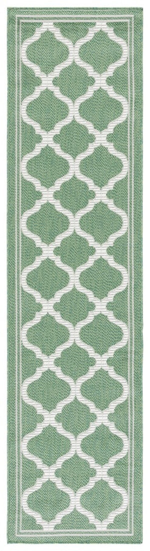 Safavieh Bermuda 810 Flat Weave Polypropylene Indoor/Outdoor-Geometric Rug BMU810Y-7SQ