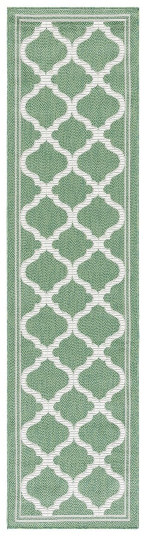 Safavieh Bermuda 810 Flat Weave Polypropylene Indoor/Outdoor-Geometric Rug BMU810Y-7SQ