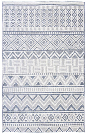 Safavieh Bermuda 818 Flat Weave Polypropylene Indoor/Outdoor-Geometric Rug BMU818A-8SQ