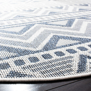 Safavieh Bermuda 818 Flat Weave Polypropylene Indoor/Outdoor-Geometric Rug BMU818A-8SQ