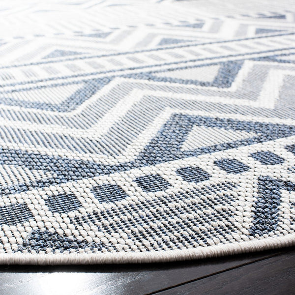 Safavieh Bermuda 818 Flat Weave Polypropylene Indoor/Outdoor-Geometric Rug BMU818A-8SQ