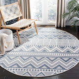 Safavieh Bermuda 818 Flat Weave Polypropylene Indoor/Outdoor-Geometric Rug BMU818A-8SQ