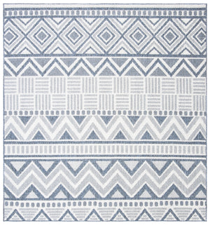 Safavieh Bermuda 818 Flat Weave Polypropylene Indoor/Outdoor-Geometric Rug BMU818A-8SQ