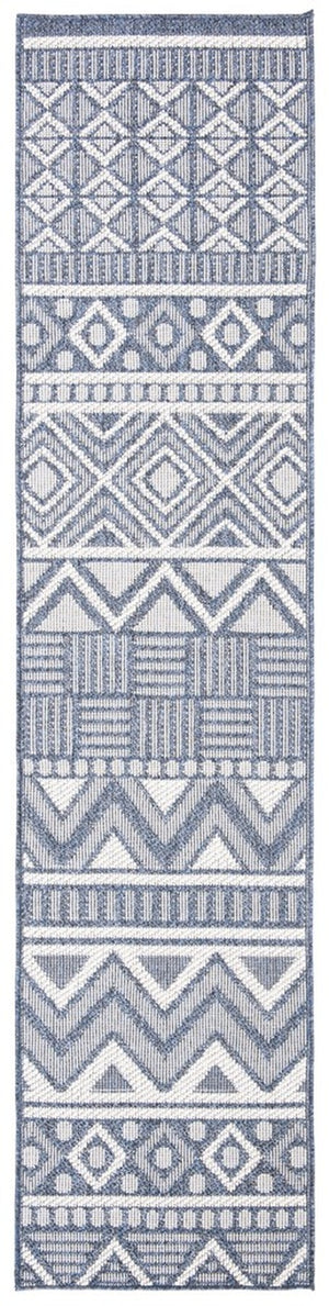 Safavieh Bermuda 818 Flat Weave Polypropylene Indoor/Outdoor-Geometric Rug BMU818N-4