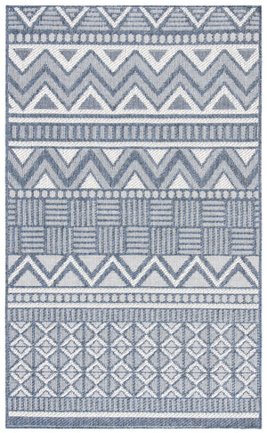 Safavieh Bermuda 818 Flat Weave Polypropylene Indoor/Outdoor-Geometric Rug BMU818N-4
