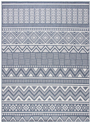 Safavieh Bermuda 818 Flat Weave Polypropylene Indoor/Outdoor-Geometric Rug BMU818N-4
